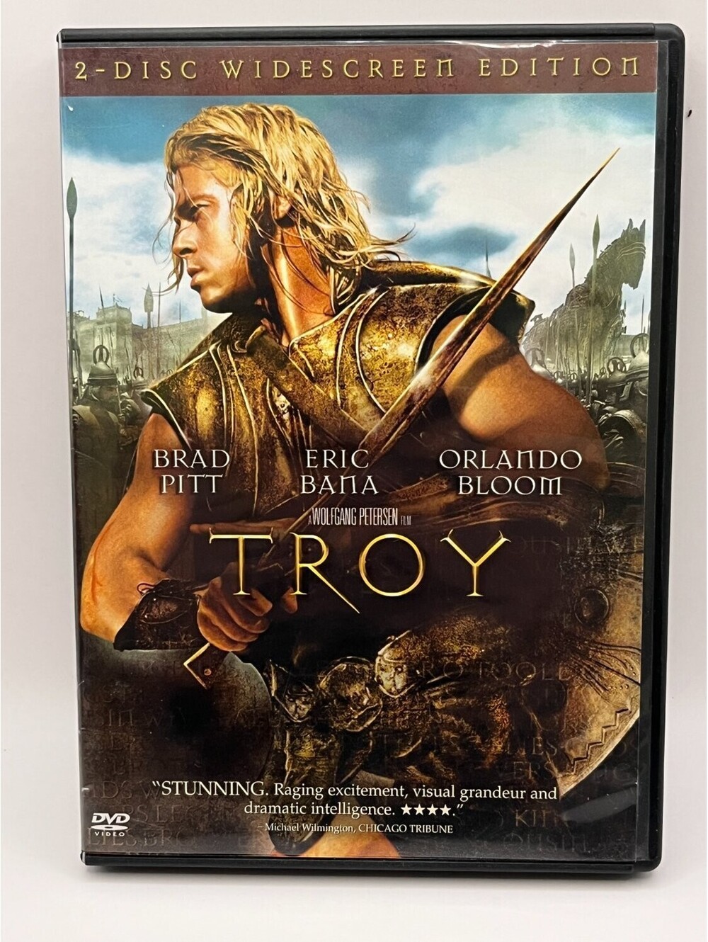 Troy DVD Widescreen Edition Brad Pitt 2004 Action & Wolfgang Petersen